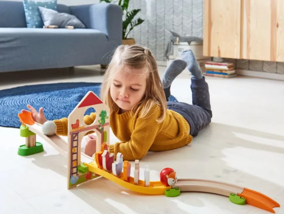 Kullerbu - Kugelbahn Huhner-Domino