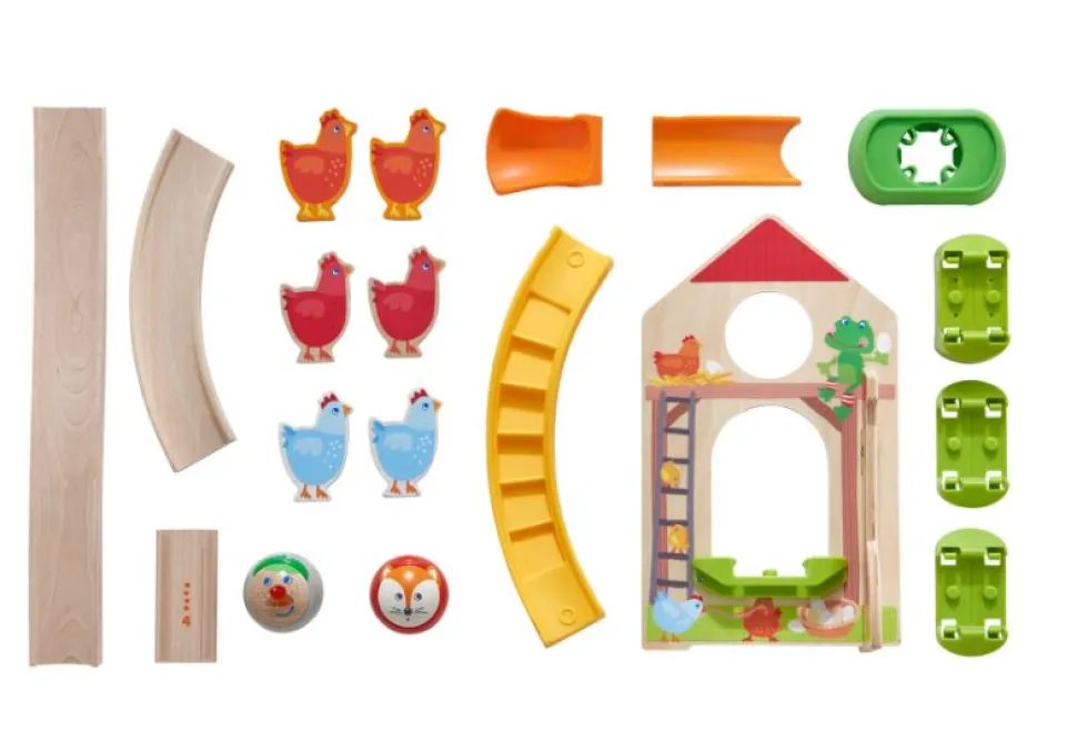 Kullerbu - Kugelbahn Huhner-Domino