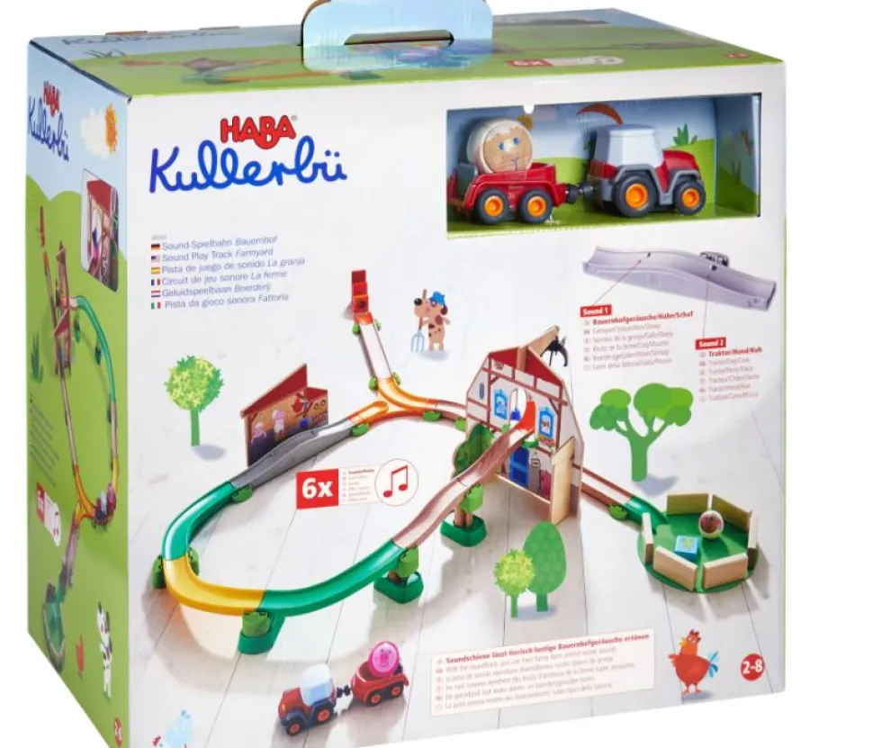 Kullerbu - Spielbahn Bauernhof Mit Sound