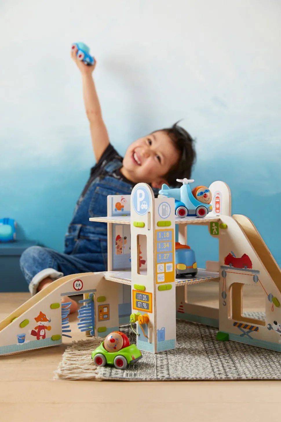 Kullerbu - Spielbahn Parkhaus