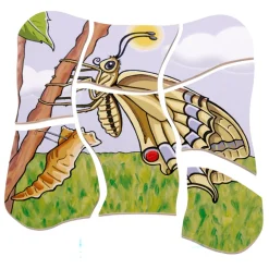 Lagenpuzzle - Schmetterling