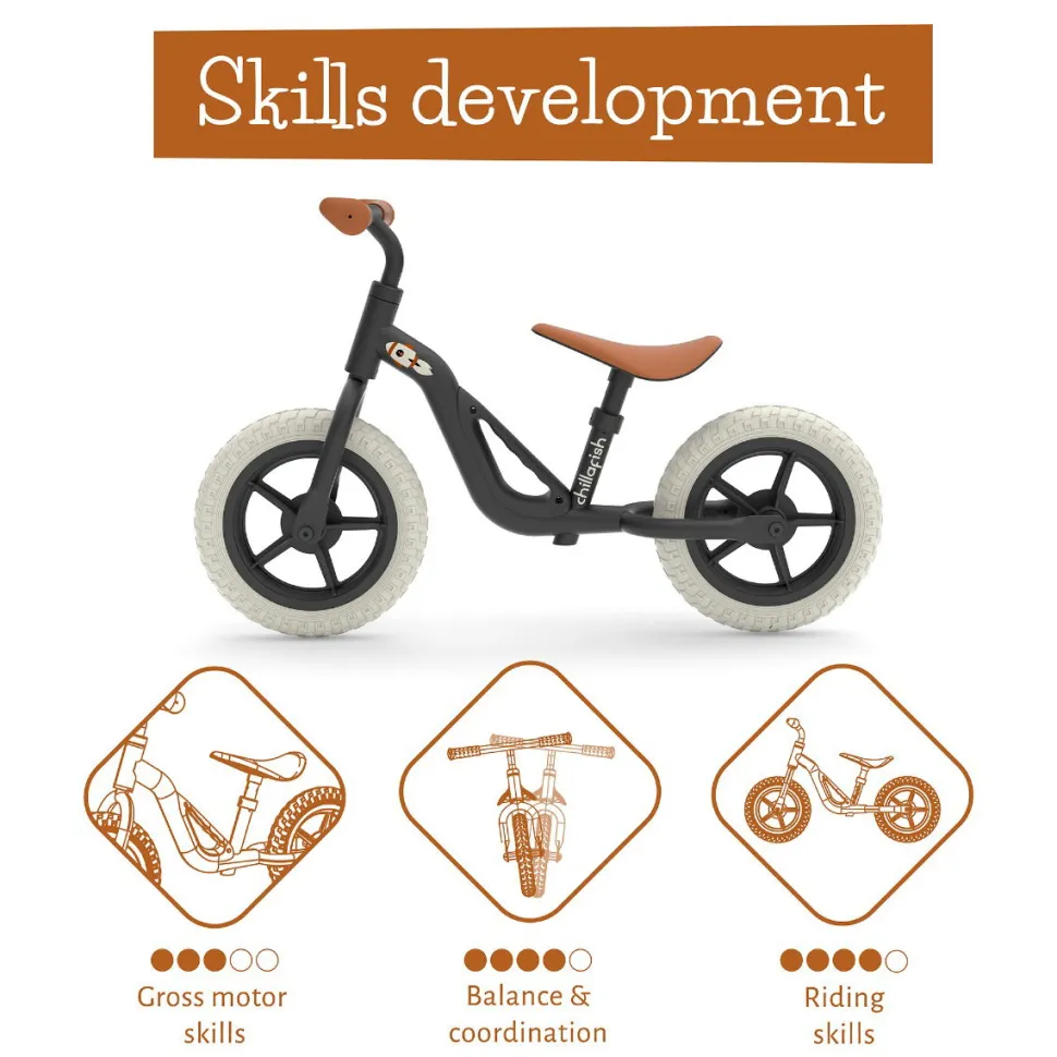 Laufrad Charlie - Schwarz (1½ - 4 Jahre)