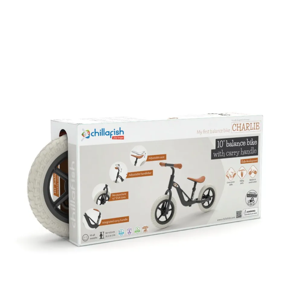 Laufrad Charlie - Schwarz (1½ - 4 Jahre)