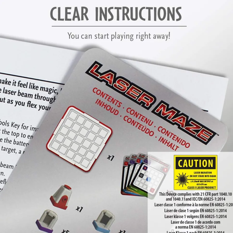 Logikspiel Laserlabyrinth