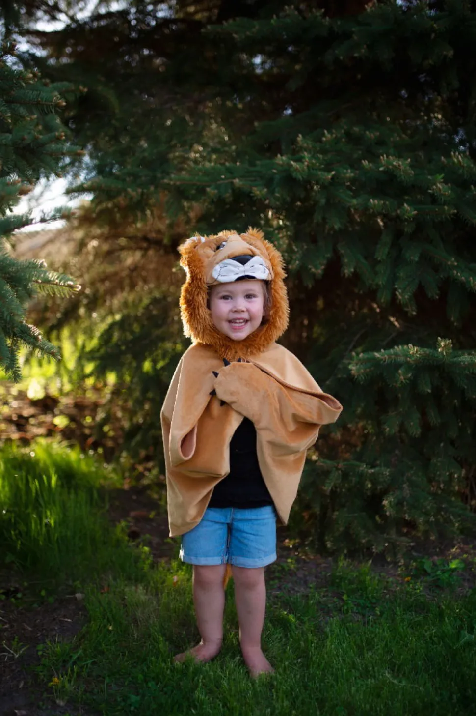 Lowe - Umhang Mit Pfoten (Gr. 18-36 Monate)