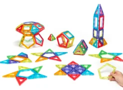 Mag Polydron - Transparent - 100 Teile
