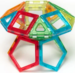 Mag Polydron - Transparent - 100 Teile