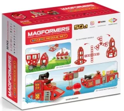 Magformers Feuerwache Und Fahrzeuge - 50 Stk.