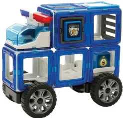 Magformers Polizeiwache Und Fahrzeuge - 50 Stk.