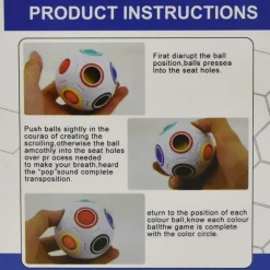 Magic Ball - Regenbogenball, 7 Cm