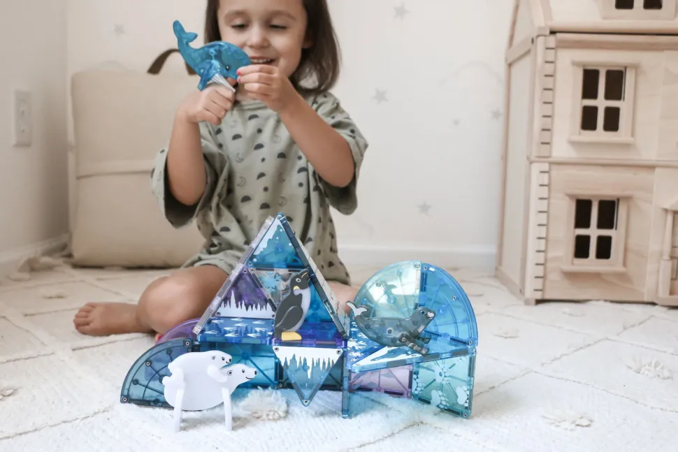 Magna-Tiles | Arktische Tiere, 25 Stck.