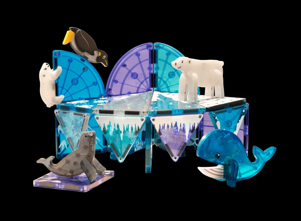 Magna-Tiles | Arktische Tiere, 25 Stck.