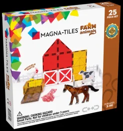 Magna-Tiles - Bauernhoftiere, 25 Teile