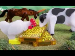 Magna-Tiles - Bauernhoftiere, 25 Teile