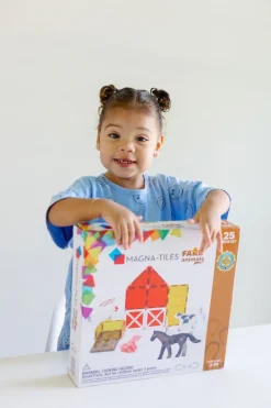 Magna-Tiles - Bauernhoftiere, 25 Teile