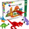 Magna-Tiles - Dino World, 40 Teile