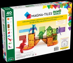 Magna-Tiles - Dino World, 40 Teile