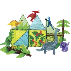 Magna-Tiles - Dino World Xl, 50 Teile