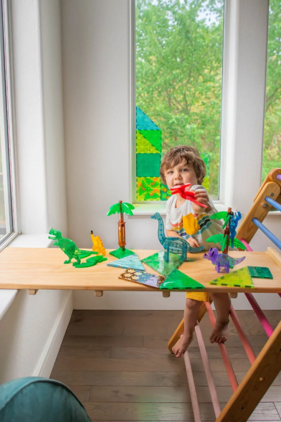 Magna-Tiles - Dino World Xl, 50 Teile