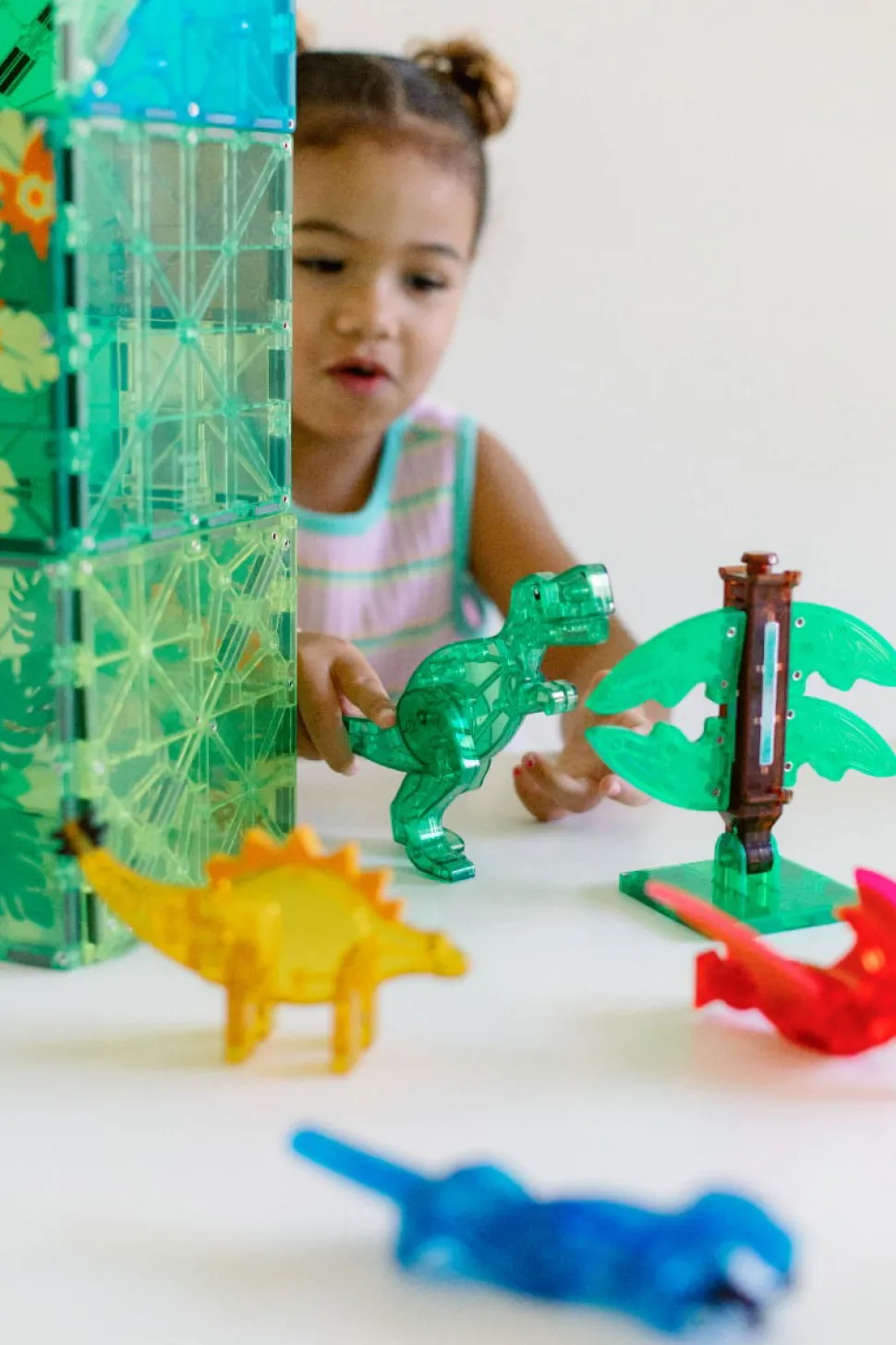Magna-Tiles - Dino World Xl, 50 Teile