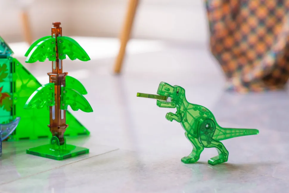 Magna-Tiles - Dino World Xl, 50 Teile