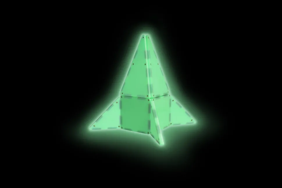 Magna-Tiles Glow In The Dark - 16 Stk.