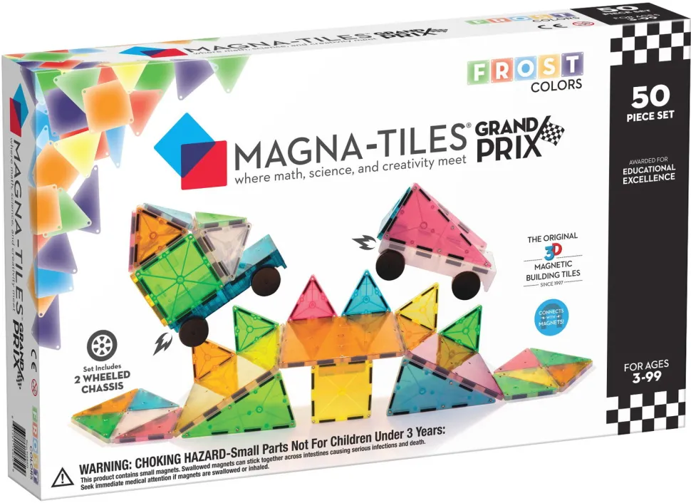 Magna-Tiles Grand Prix - 50 Stk.
