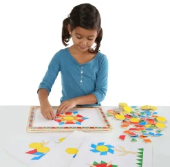 Magnettafel Mit Geometrischen Formen