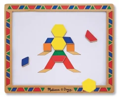 Magnettafel Mit Geometrischen Formen