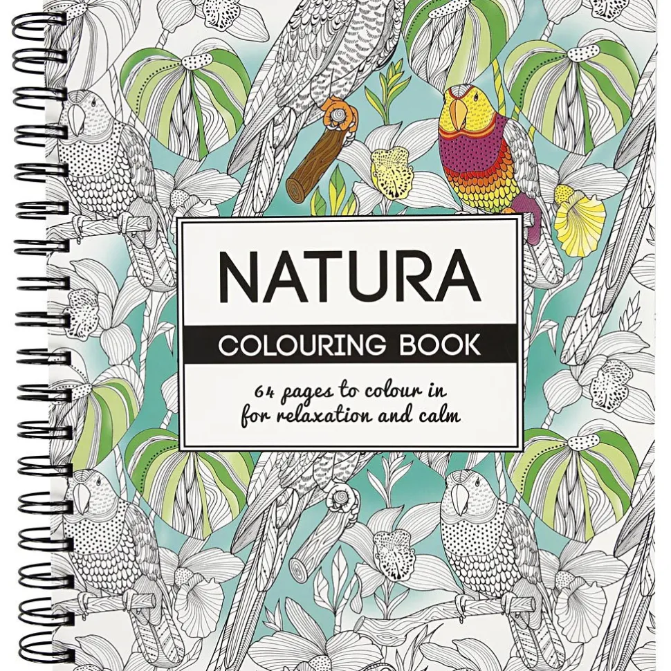 Malbuch Mindfulness Natur - 64 Seiten