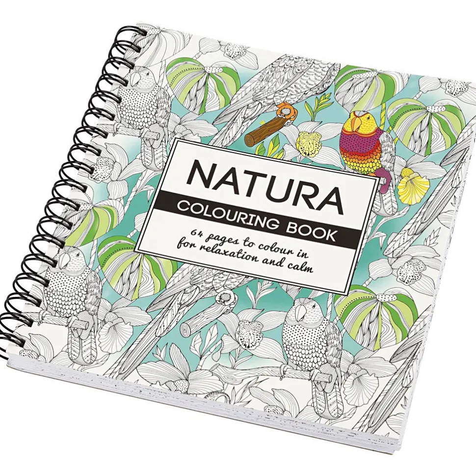 Malbuch Mindfulness Natur - 64 Seiten
