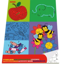 Malbuch Mit Lustigen Aufgaben, 36 Seiten