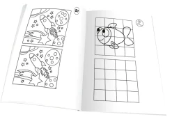 Malbuch Mit Lustigen Aufgaben, 36 Seiten