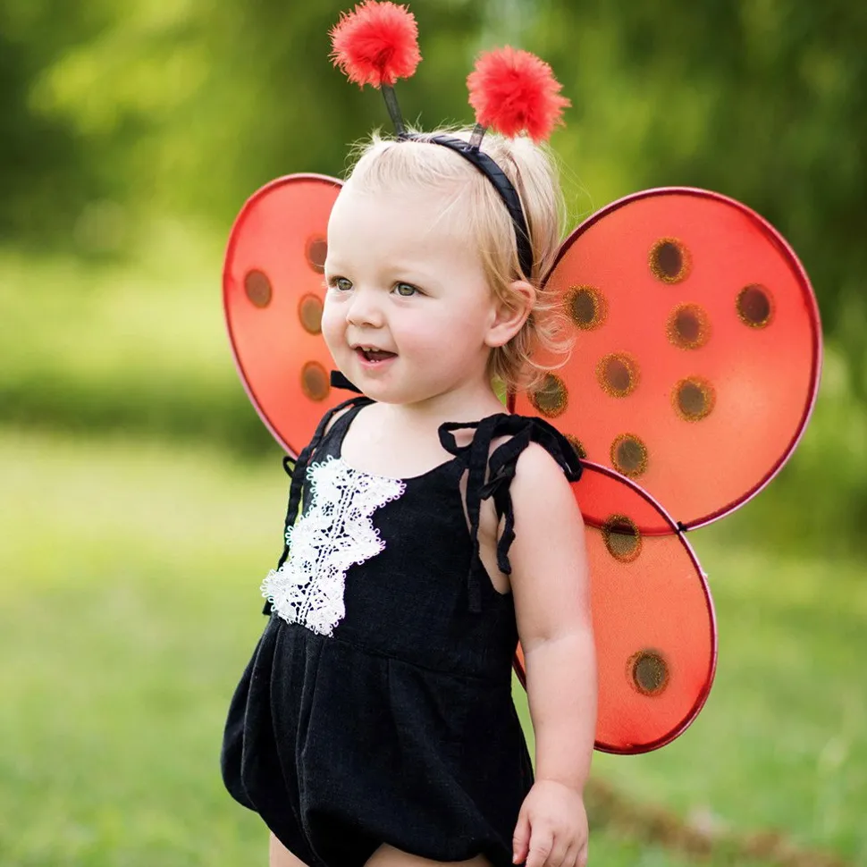 Marienkafer, Flugel + Haarreif