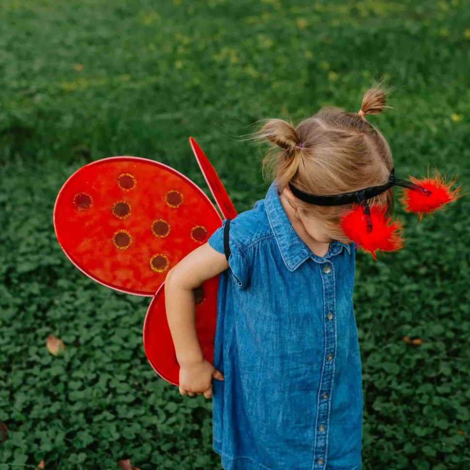 Marienkafer, Flugel + Haarreif