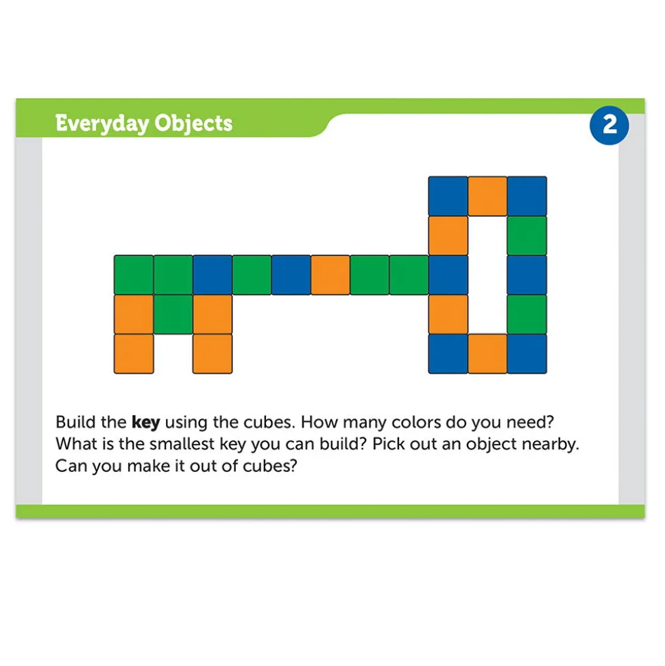 Mathlink Steckwurfel - 100 Stk. Inkl. 10 Aufgaben
