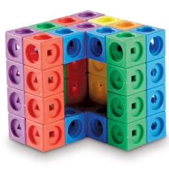 Mathlink Steckwurfel - 100 Stk. Inkl. 10 Aufgaben