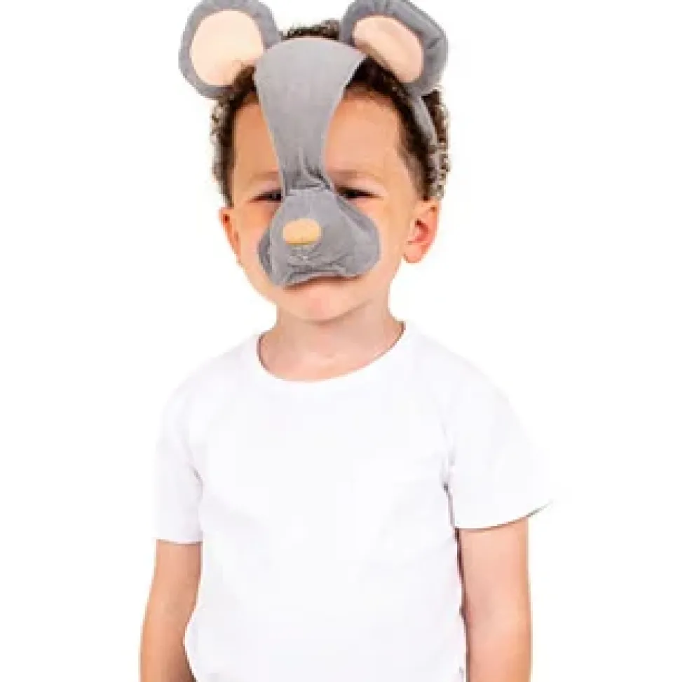 Maus - Kopfbedeckung & Schwanz