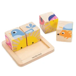 Mein Erstes Wurfelpuzzle - 4 Teile