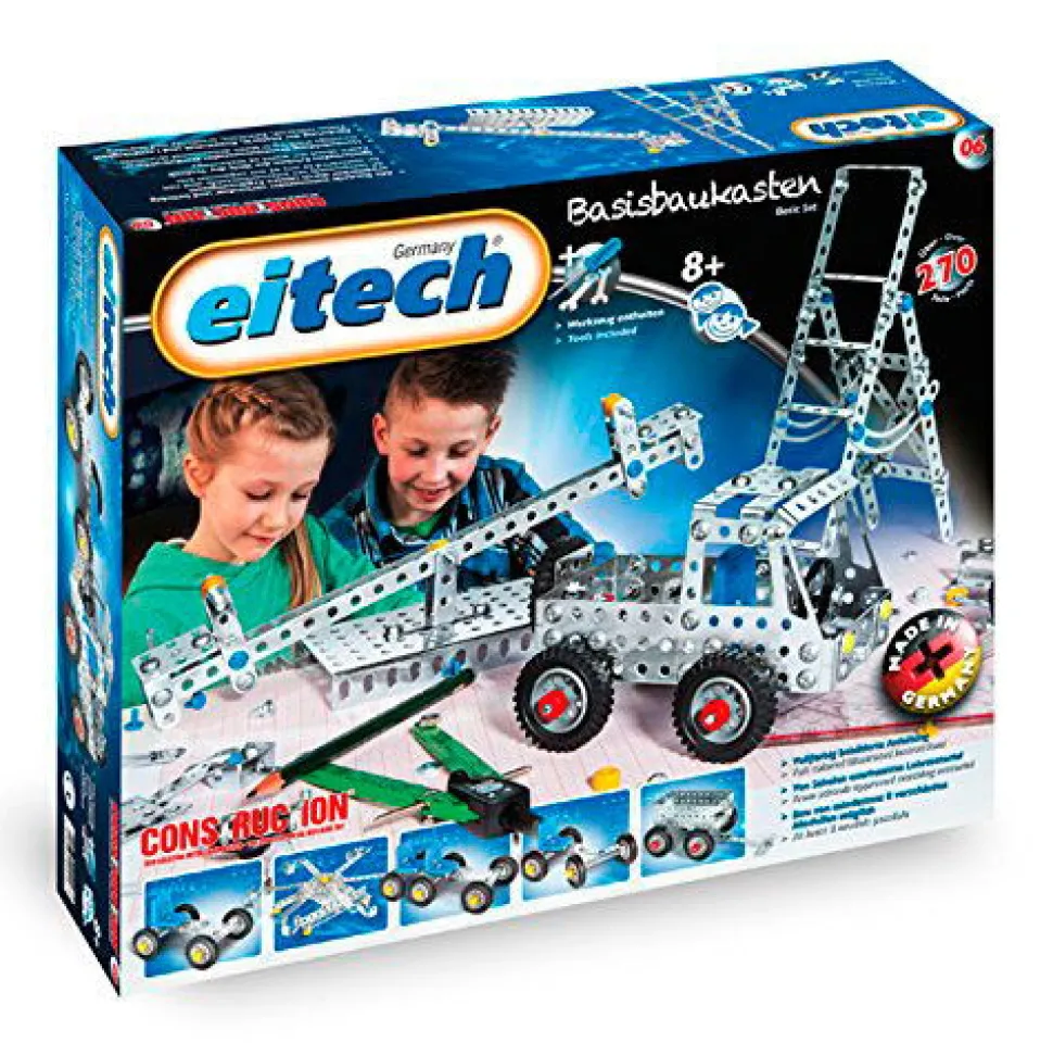 Metallbaukasten - Basisbaukasten 8 Modelle