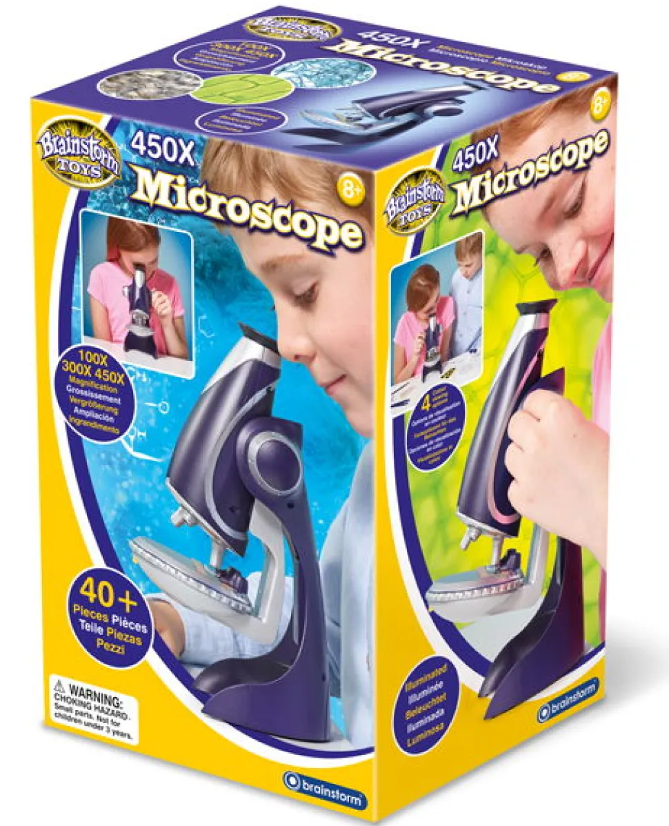 Mikroskop - 100-450X Inkl. Proben
