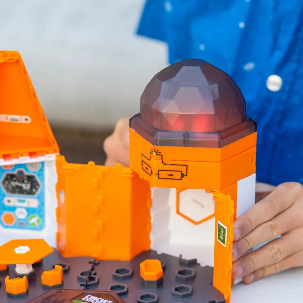 Mint Bauset - Raumstation - Licht, Ton & Bewegung