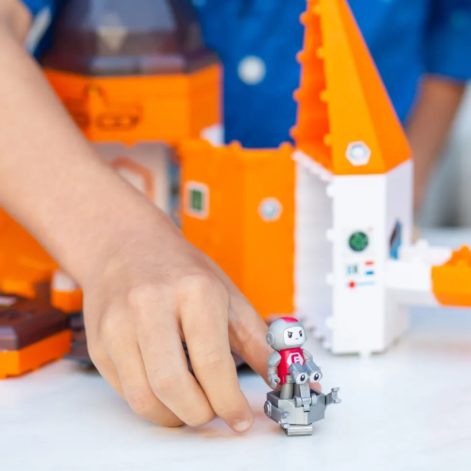 Mint Bauset - Raumstation - Licht, Ton & Bewegung