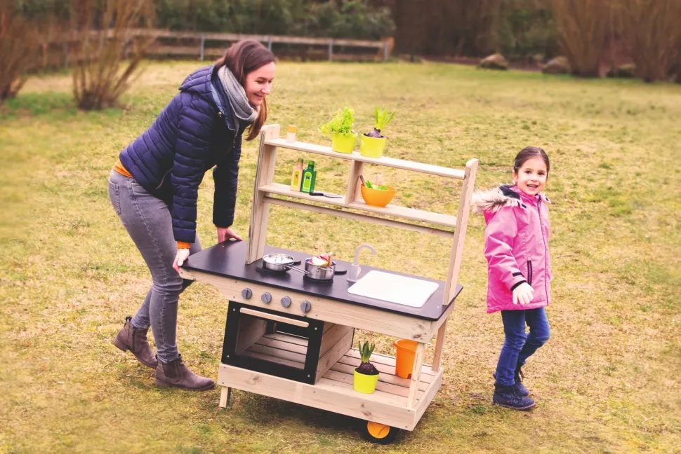 Mobile Spielkuche Für Den Garten