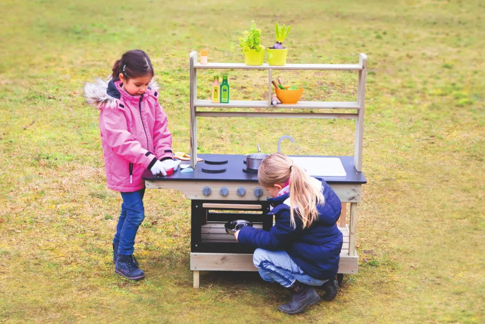 Mobile Spielkuche Für Den Garten