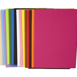 Moosgummi Din A4 - Bunt, 30 Bogen