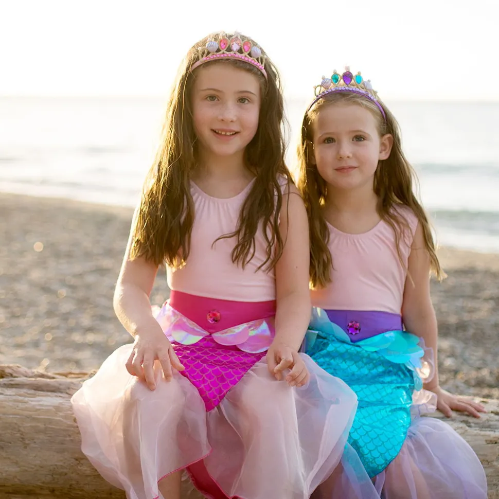 Nixe Rockchen & Haarreif, Blau - Gr. 4-6 Jahre