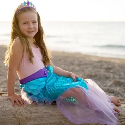 Nixe Rockchen & Haarreif, Blau - Gr. 4-6 Jahre