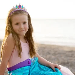 Nixe Rockchen & Haarreif, Blau - Gr. 4-6 Jahre