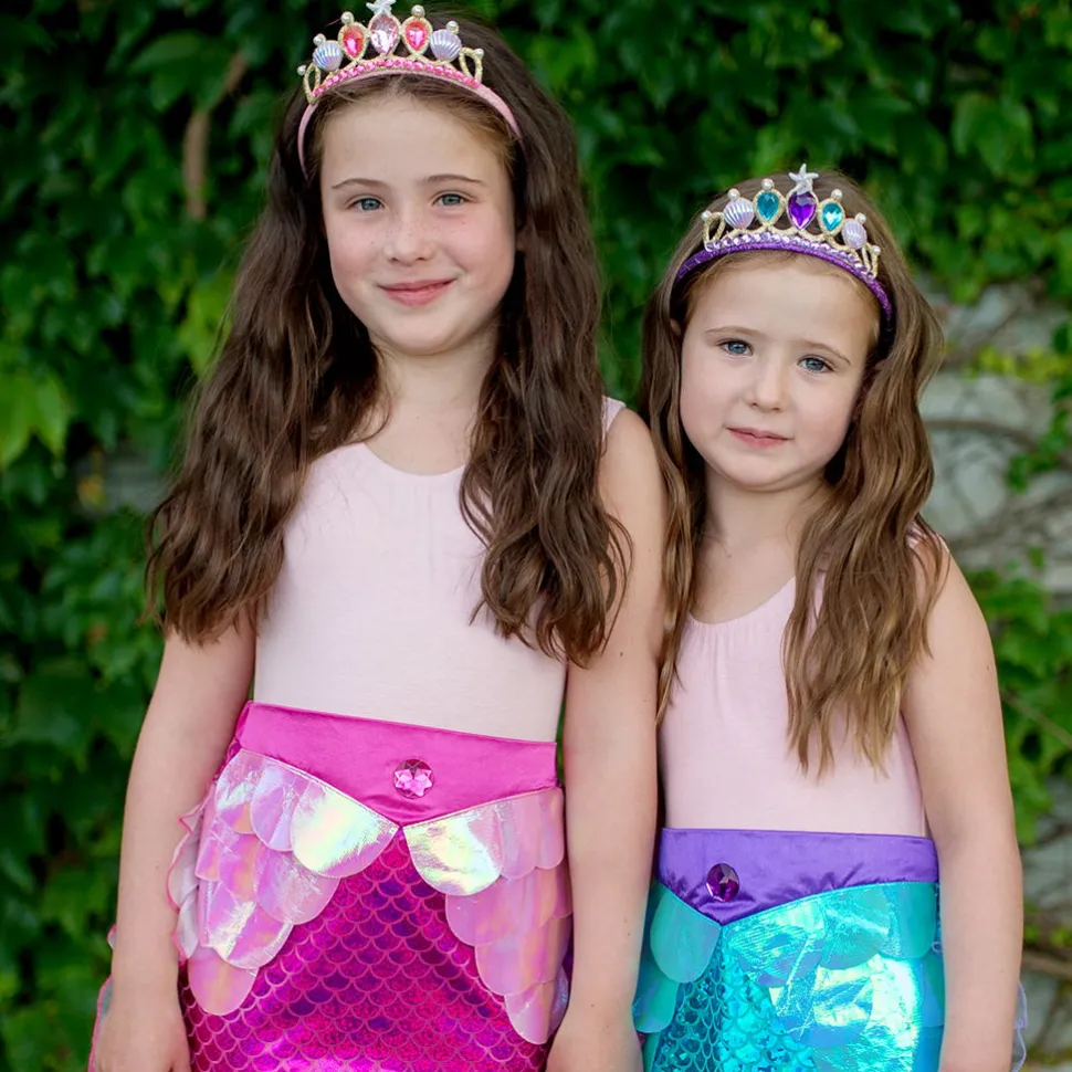 Nixe Rockchen & Haarreif, Blau - Gr. 4-6 Jahre